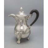 Kaffeekanne / A silver coffee pot, J. Vinckenbosch, Beneden-Maas, 1798-1814