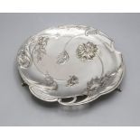 Jugendstil Silber Tazza / An Art Nouveau silver tazza, Ramu & Cie., Genf/Geneve, um 1900