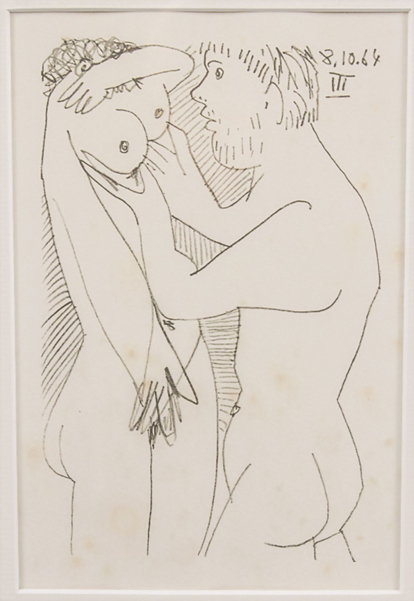 Pablo PICASSO (1881-1973), aus: 'Le Gout du Bonheur', Nachdruck/Reprint, um 1990