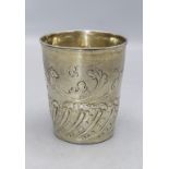 Barock Becher / A Baroque silver beaker, Andreas Schröder, Leipzig/Dessau, um 1710