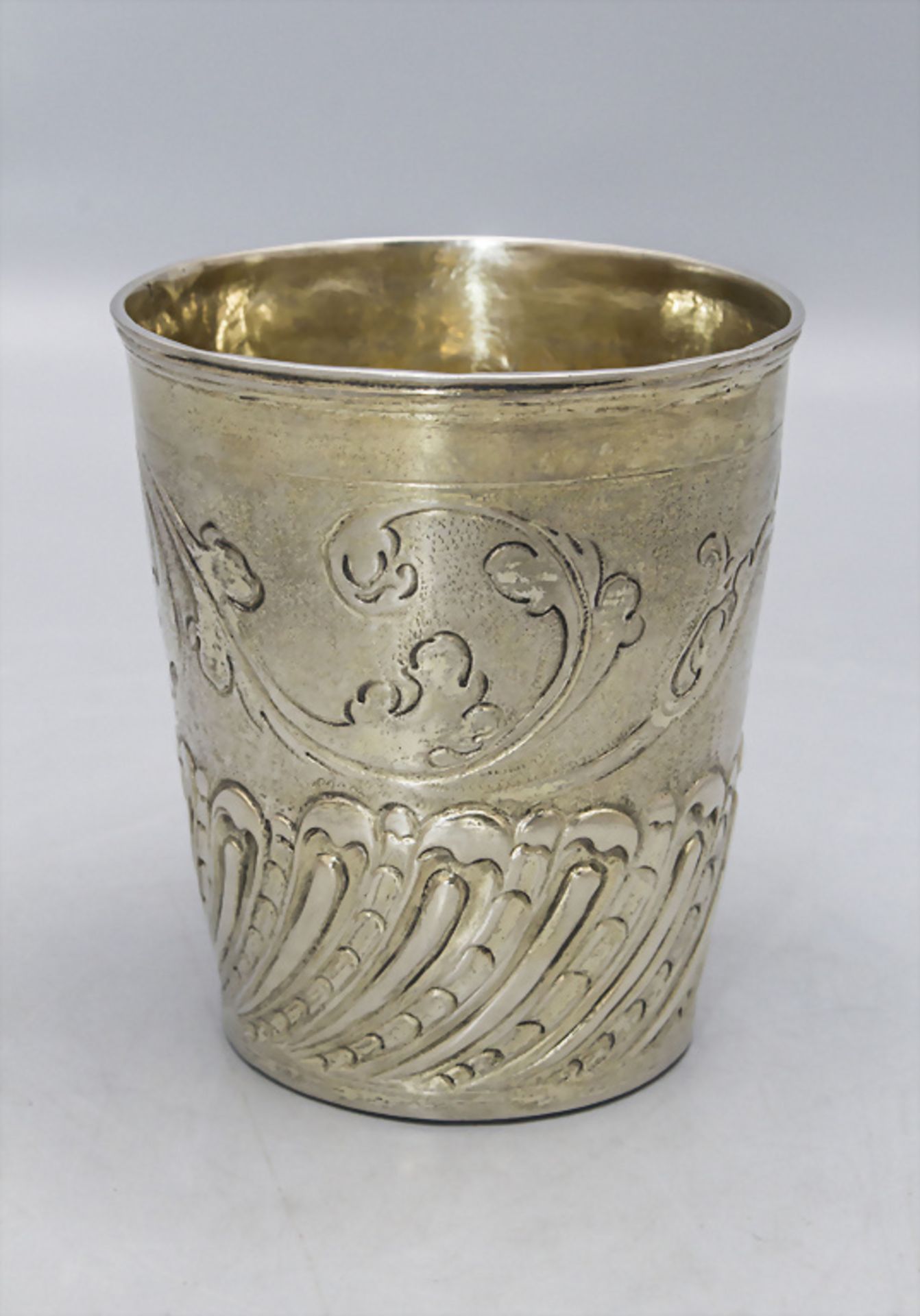 Barock Becher / A Baroque silver beaker, Andreas Schröder, Leipzig/Dessau, um 1710