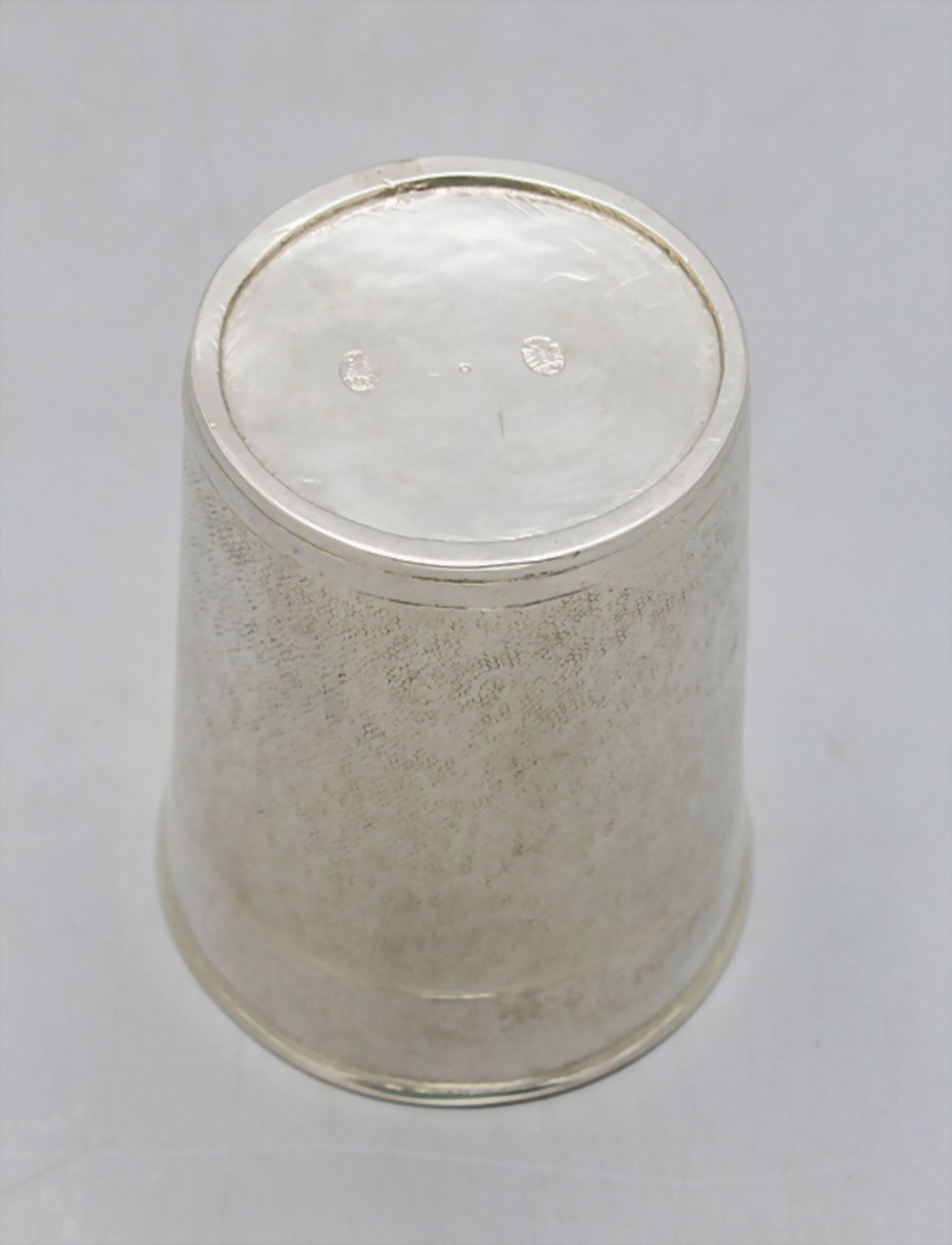 Schlangenhautbecher / A snake skin silver beaker, Nicolaus Matthey, Neuenburg/Neuchatel, um 1675 - Bild 4 aus 5