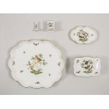 Porzellan Raucherset / A porcelain smoker set, Herend, 20. Jh.