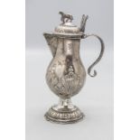 Abendmahlkanne Barock Liturgie / A Baroque silver communion pot, deutsch, um 1740