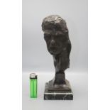 Männliche Bronze Büste / A male bronze bust