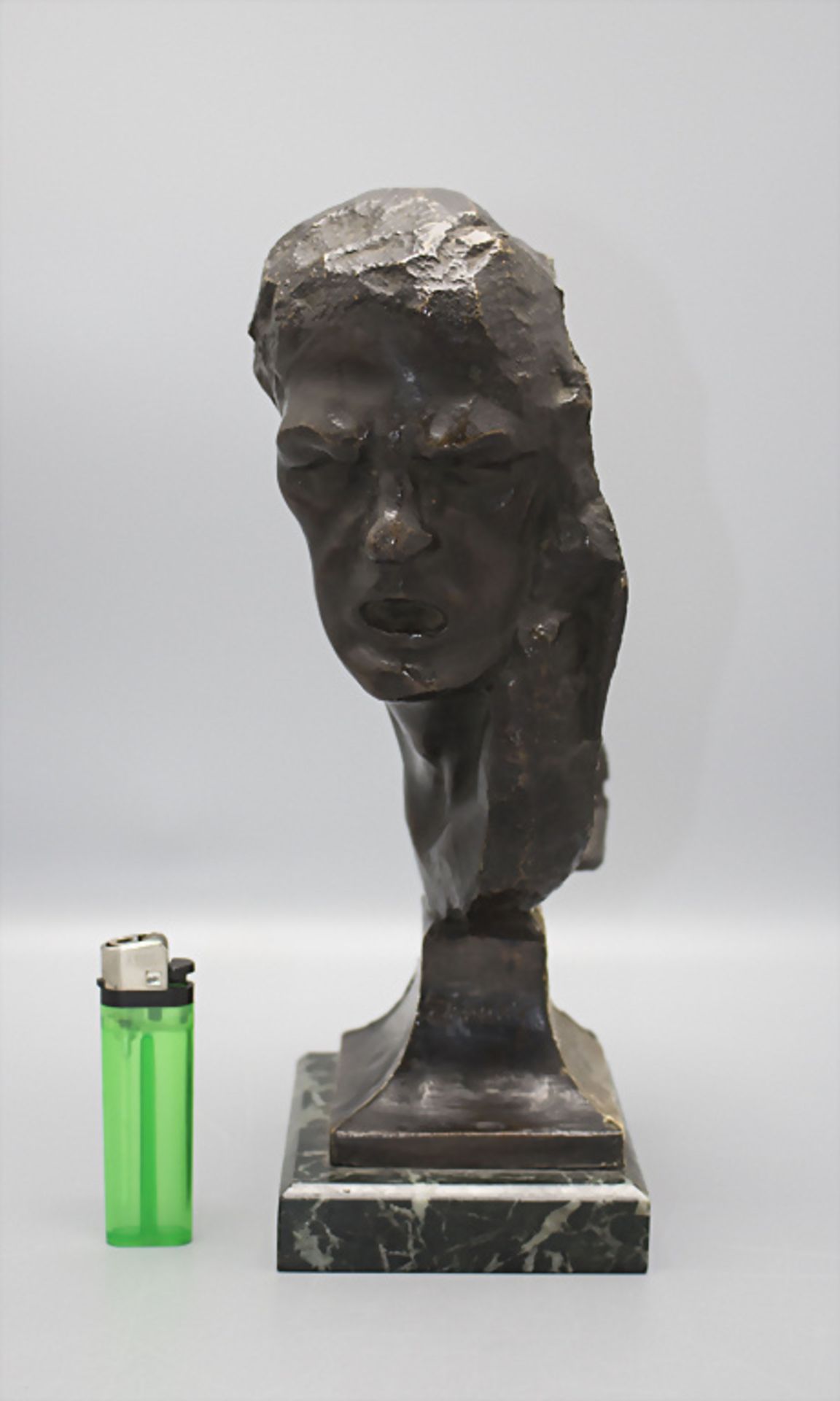 Männliche Bronze Büste / A male bronze bust