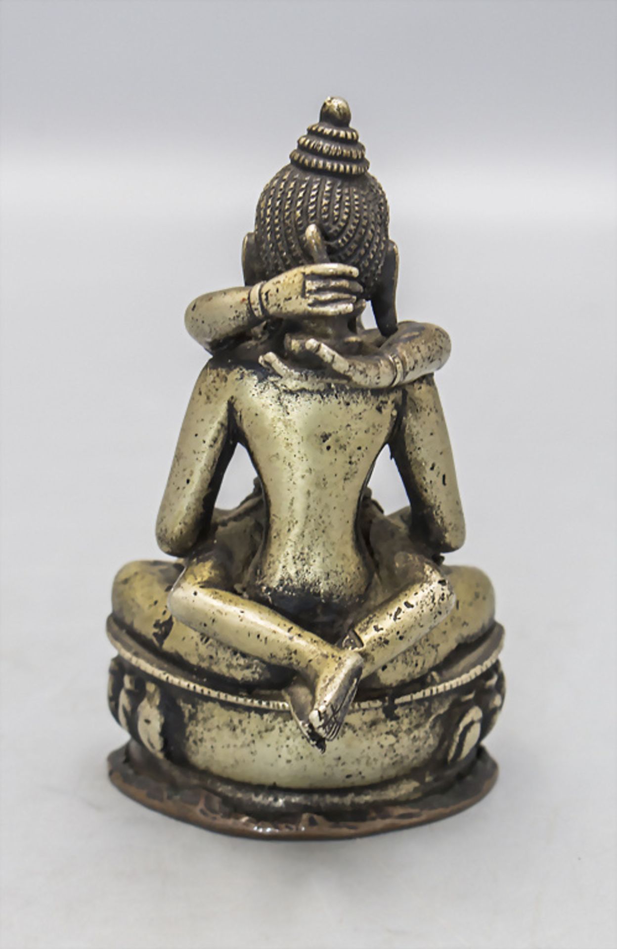 Buddha-Sitasamvara Yab-Yum, Tibet, 18./19. Jh. - Bild 3 aus 5