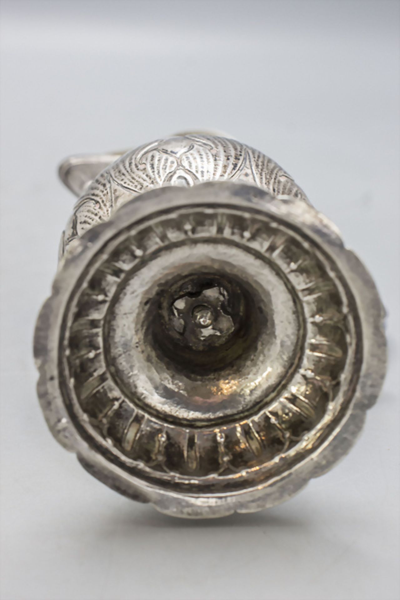 Abendmahlkanne Barock Liturgie / A Baroque silver communion pot, deutsch, um 1740 - Image 6 of 6