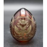 Glasei / Osterei / A glass egg, Russland, 19. Jh.