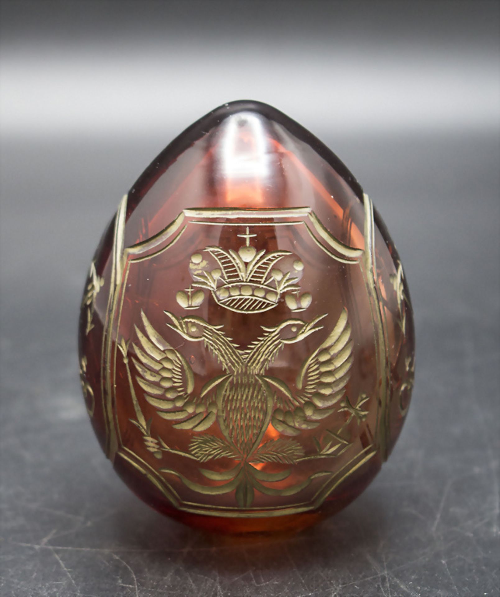 Glasei / Osterei / A glass egg, Russland, 19. Jh.