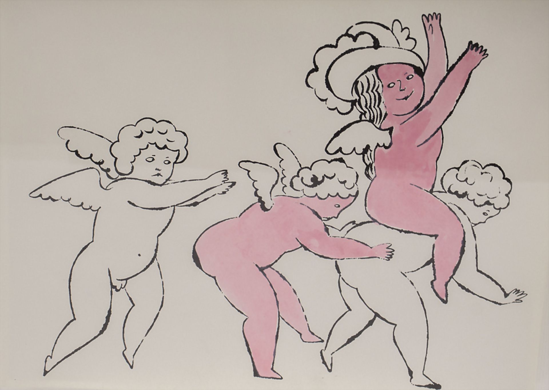 Andy WARHOL (1928-1987), 'Engelgruppe' / 'A group of angels', aus: 'In the bottom of my ... - Image 2 of 7