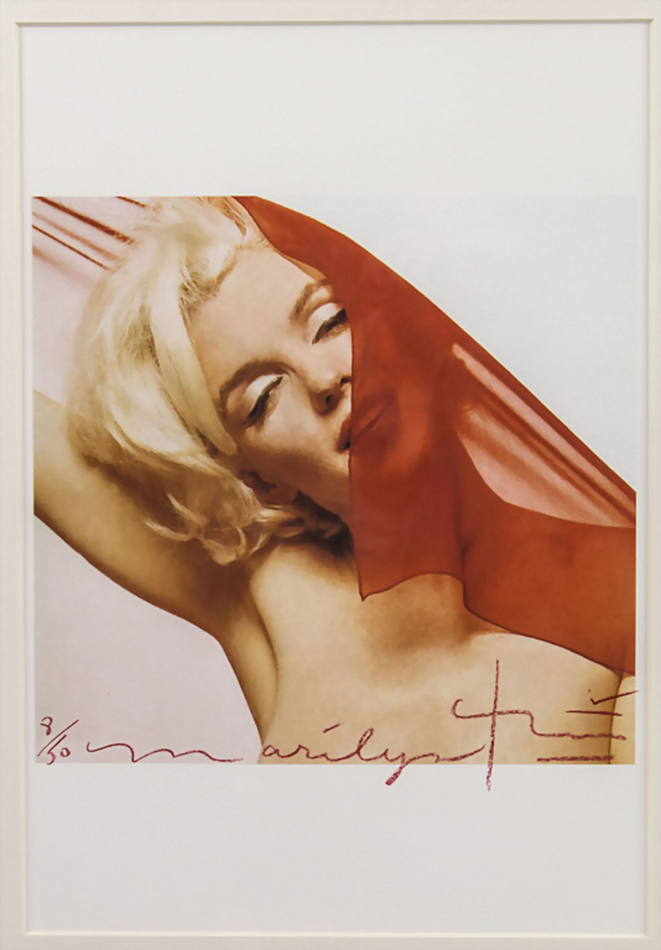 Bert Stern (1929-2013), Marilyn in Red Scarf, 1962