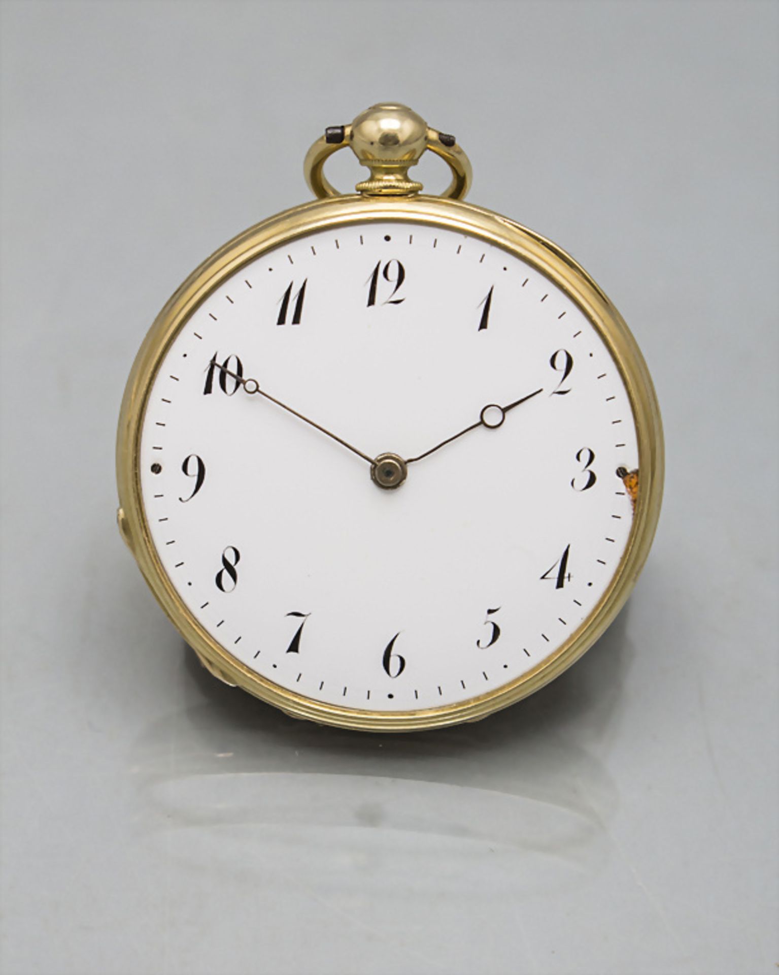 Offene Taschenuhr / An 18 ct gold open face pocket watch, Martin & Marchinville, Geneve/Genf, ...