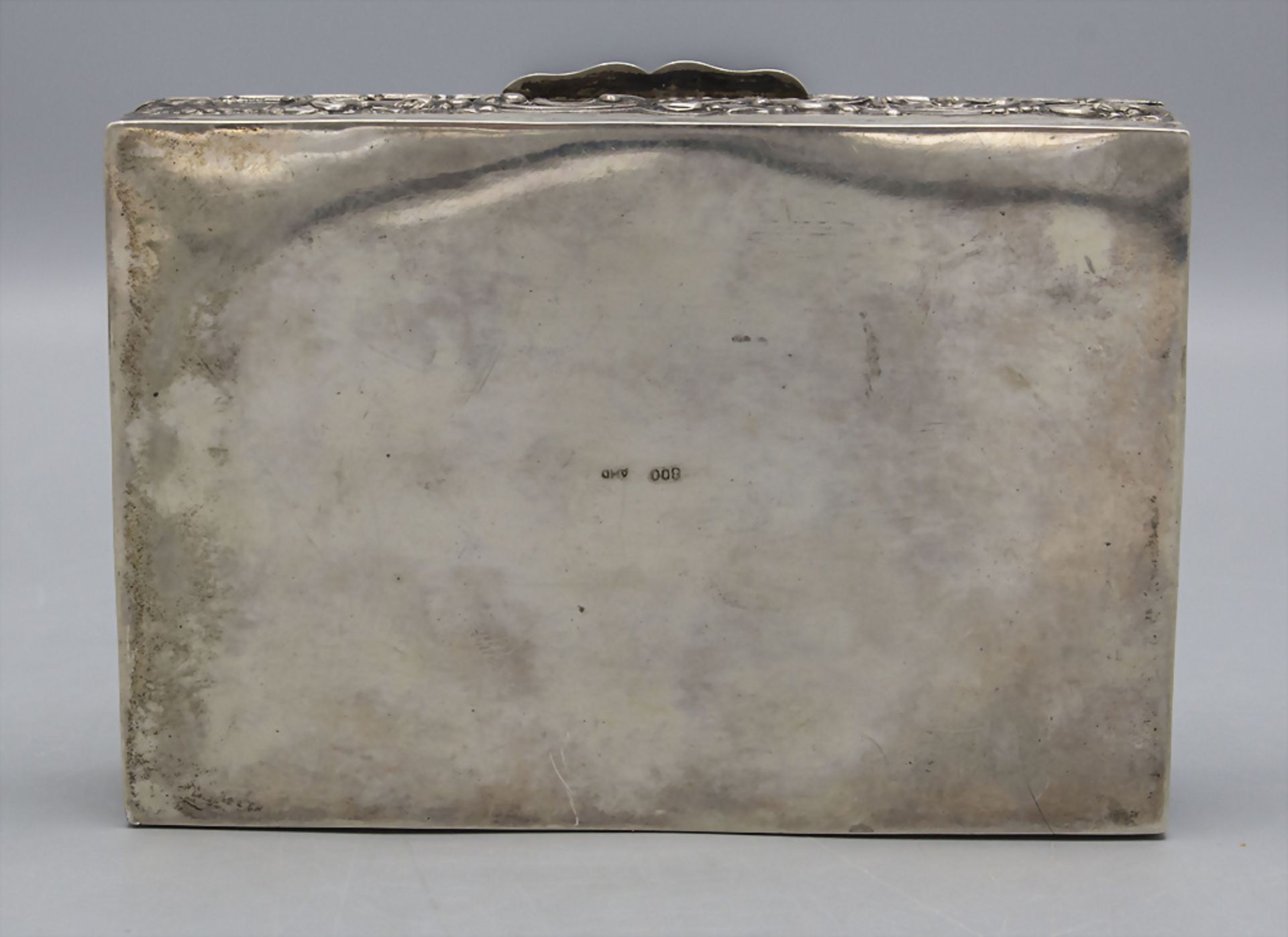 Schatulle / A silver casket, Adam Manns & Sohn, Dörnigheim am Main, 20. Jh. - Bild 6 aus 7