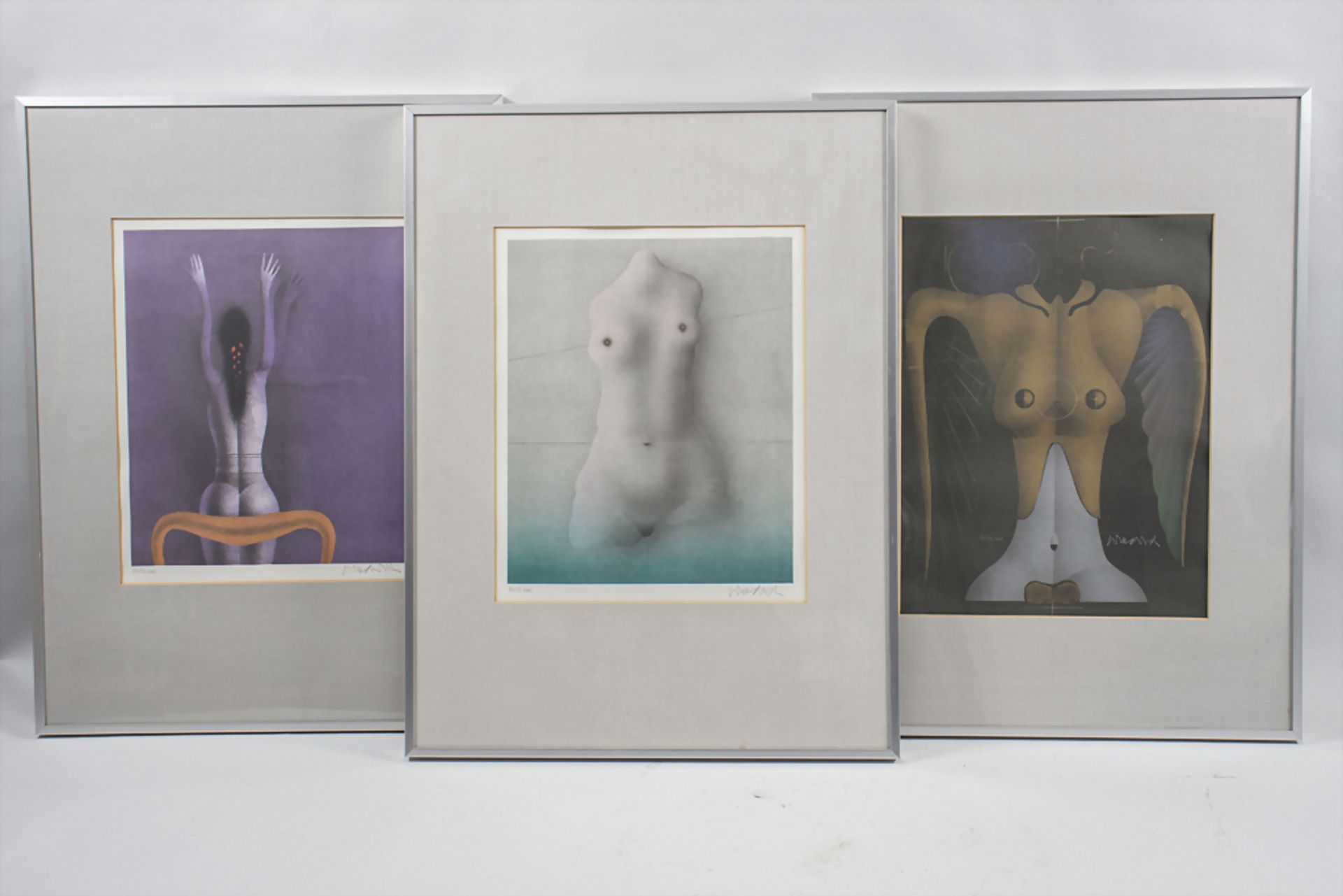 Paul WUNDERLICH (1927-2010) 'Les Femmes' - Serie, 1977