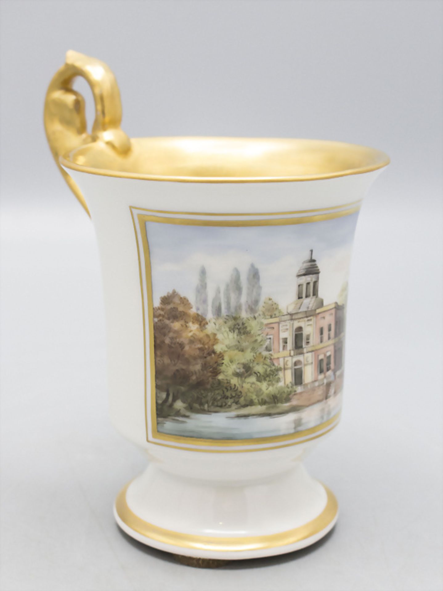 Ansichtentasse 'Marmorpalais in Potsdam' / A cup with a view, KPM Berlin, 1913 - Bild 3 aus 7