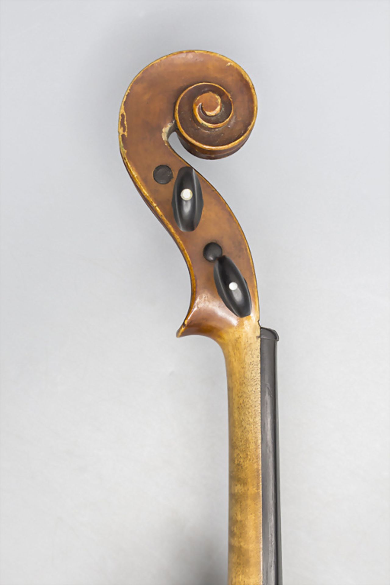 Violine / A violin, Georg Tiefenbrunner, Mittenwald, um 1890 - Bild 4 aus 9