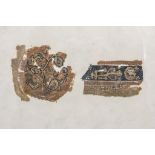 Stoff-Fragmente / Fabric fragments, wohl Äthiopien, wohl 5./6. Jh. n. Chr.