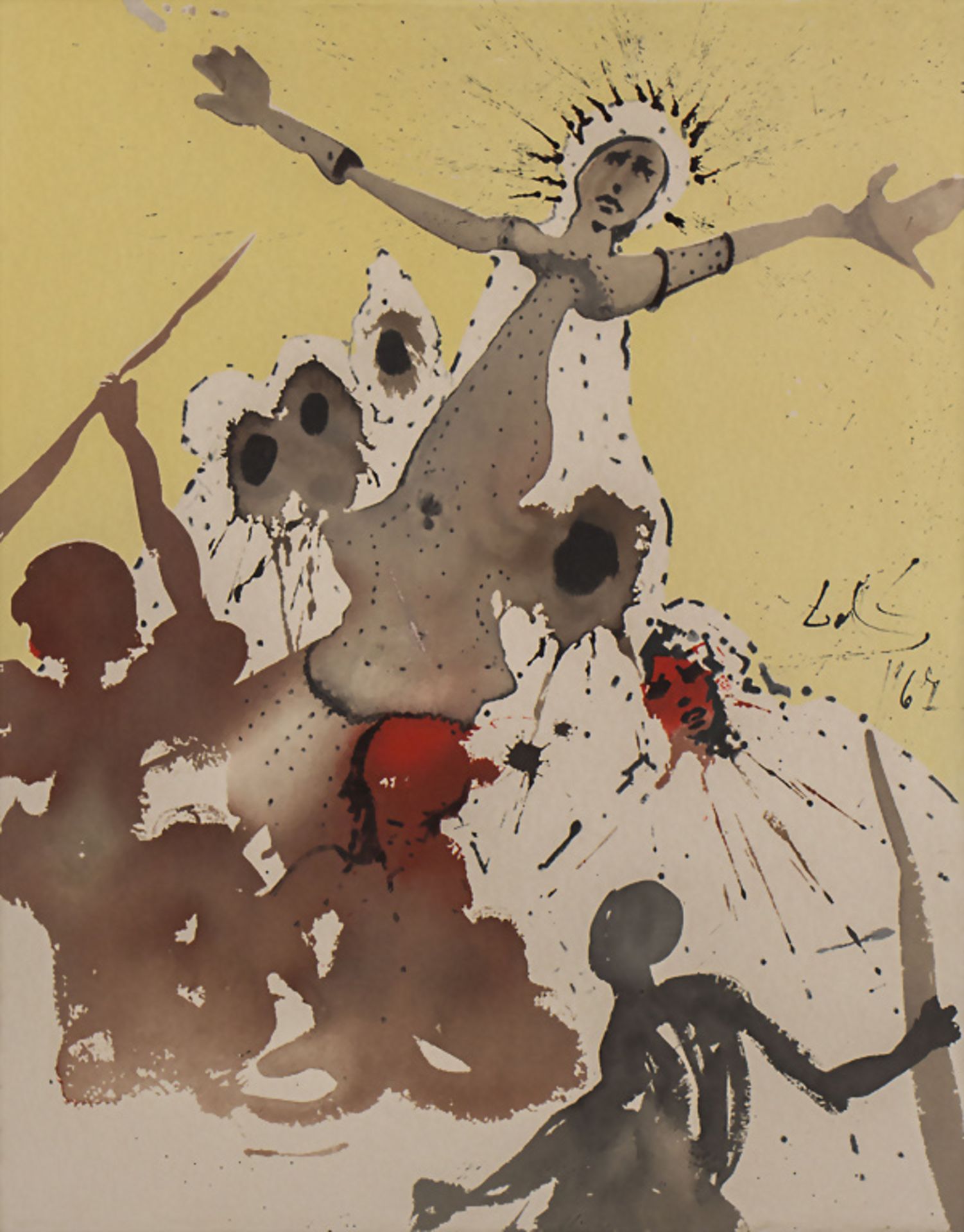 Salvador DALI (1904-1989), 'Arise, Barak and Lead', aus: Aliyah Serie