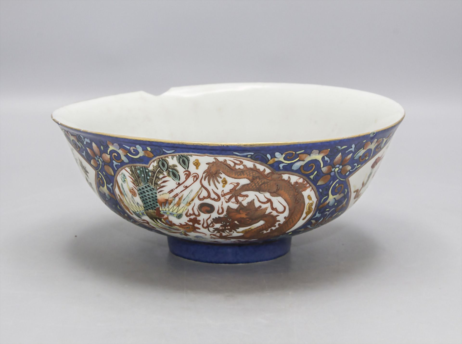 Kumme / A porcelain bowl, Qing-Dynastie (1644-1911), 18./19. Jh. - Image 3 of 7