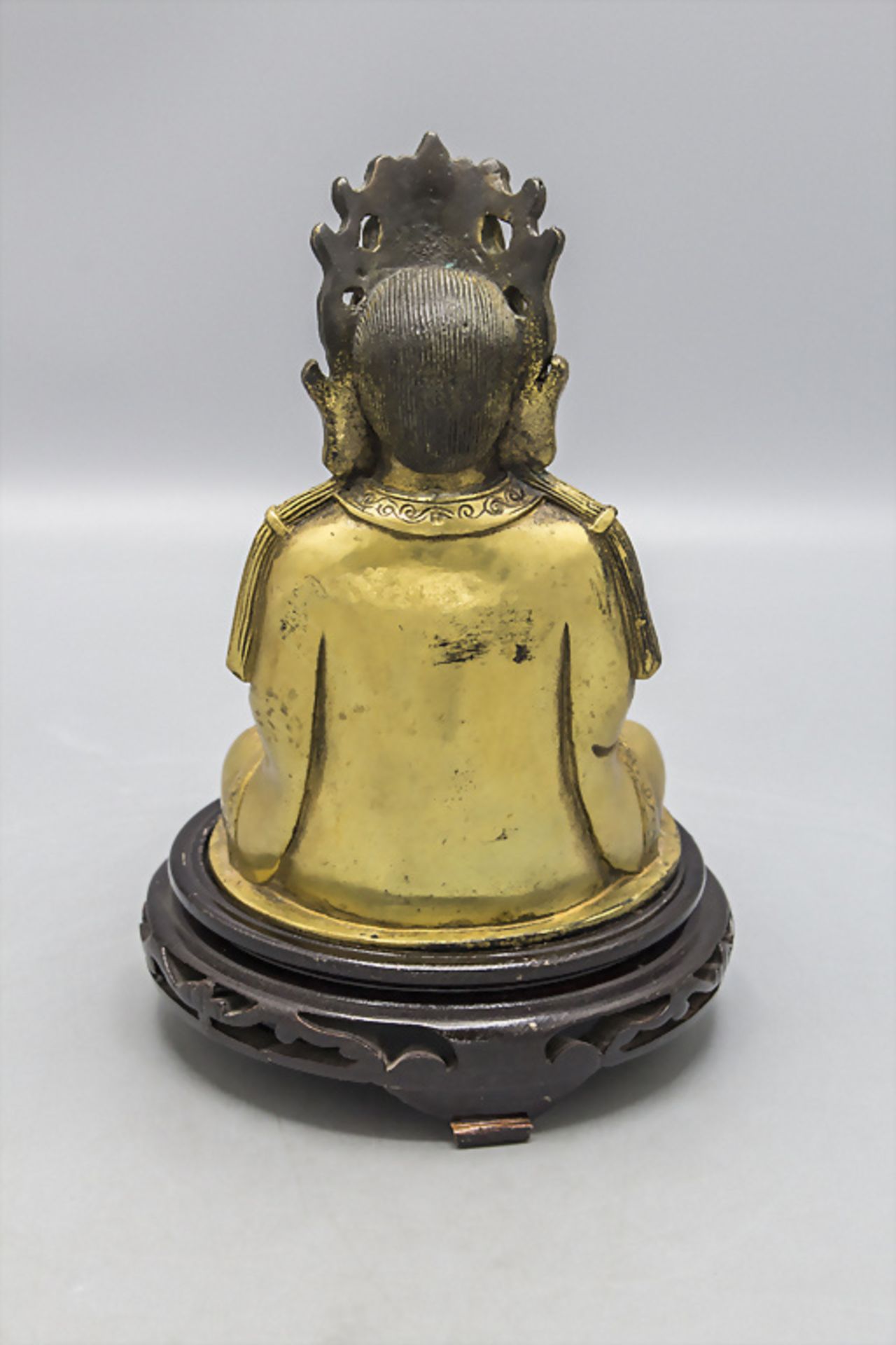 Buddha 'Guanyin', China, Qing Dynastie (1644-1911), 17./18. Jh. - Bild 3 aus 5