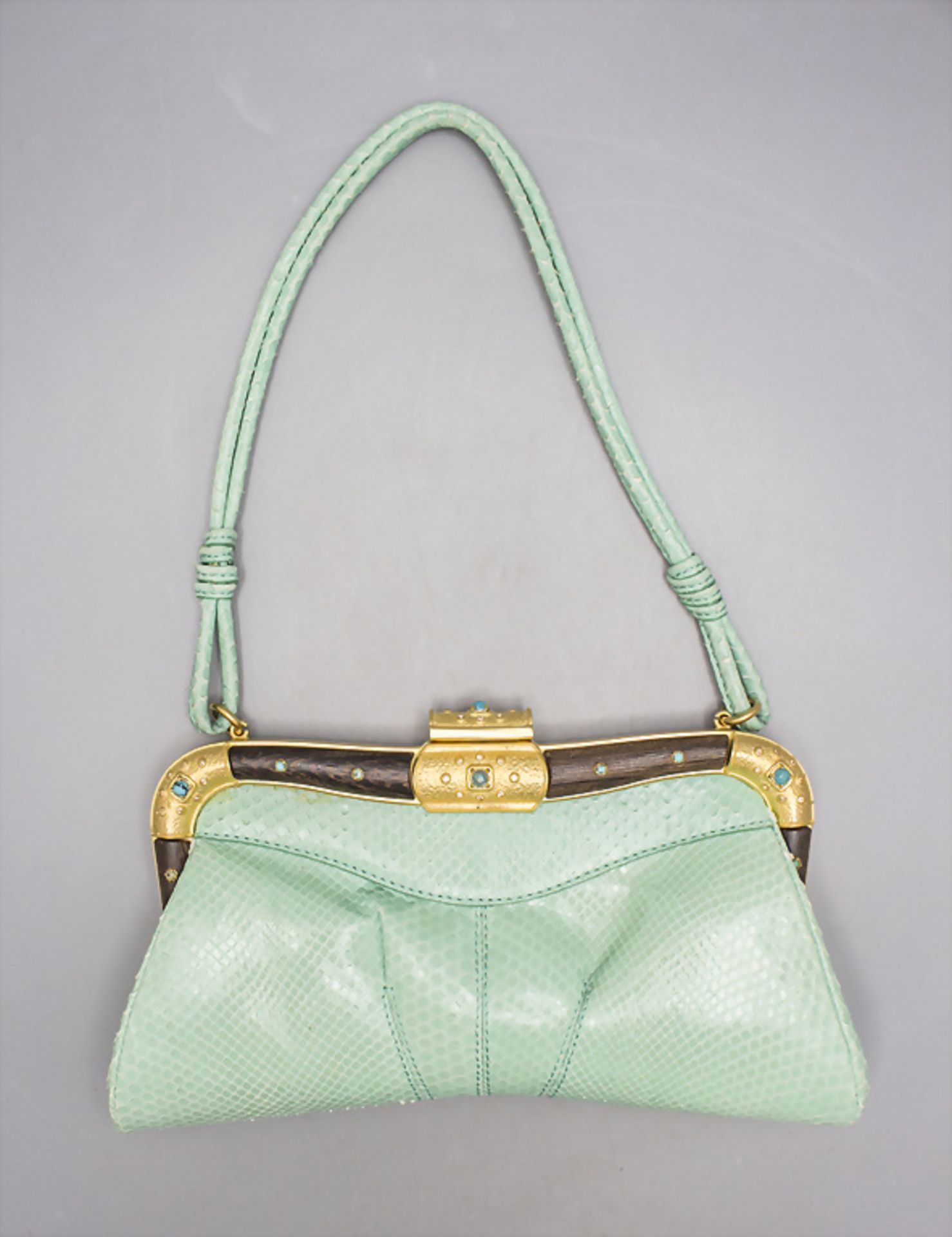 Vintage Umhängetasche / Vintage shoulder bag, Valentino Garavani, um 1980 - Bild 3 aus 8