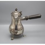 Barock Schokoladenkanne / Chocolatière / A Baroque silver hot chocolate pot, Jean-Pierre Le ...