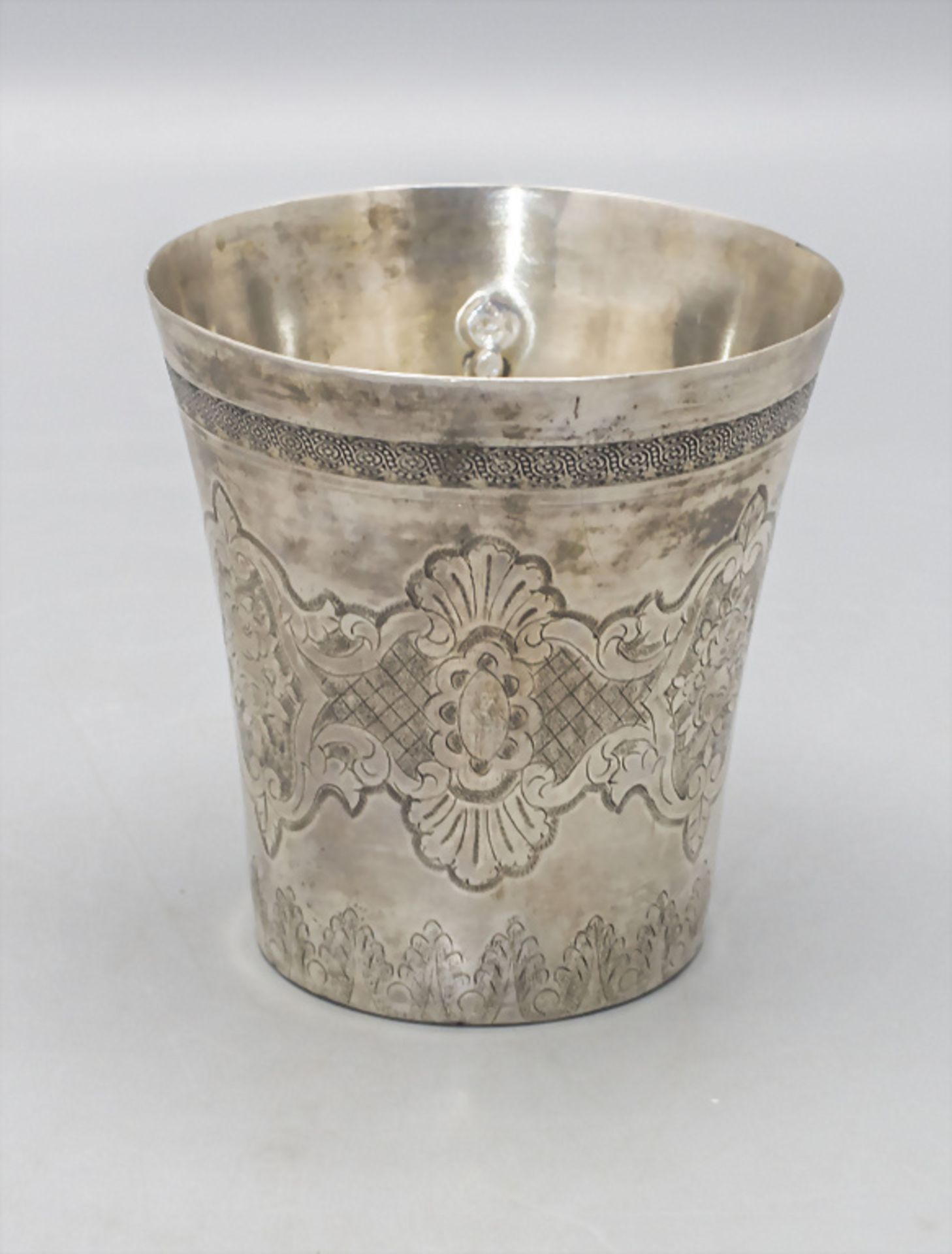 Becher / A silver beaker, Osmanisches Reich / Ottoman, 18.-19. Jh.