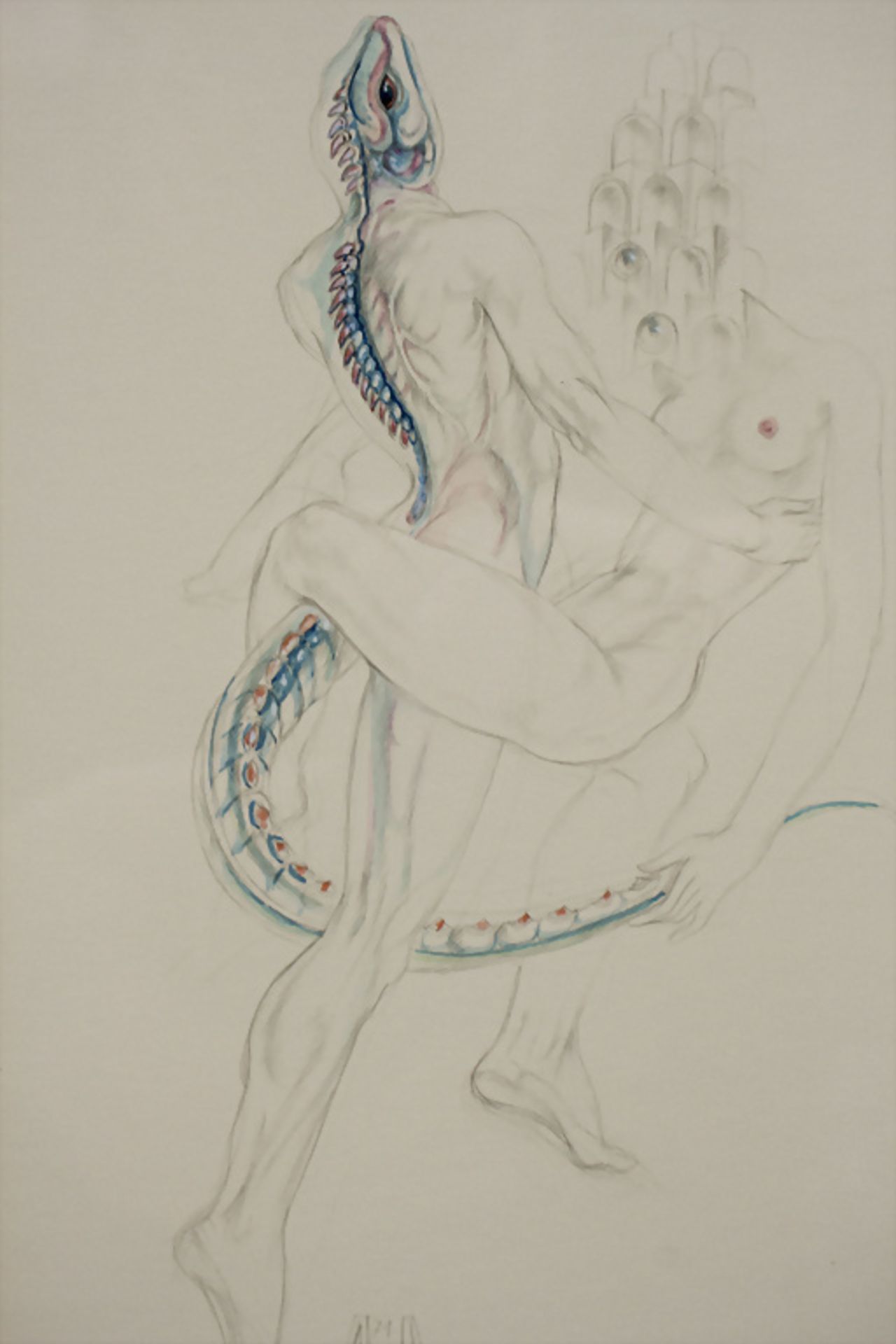 Udo MÖLDERS (*1937), Zwei erotische Zeichnungen / Two erotic drawings, 1971 - Image 7 of 10