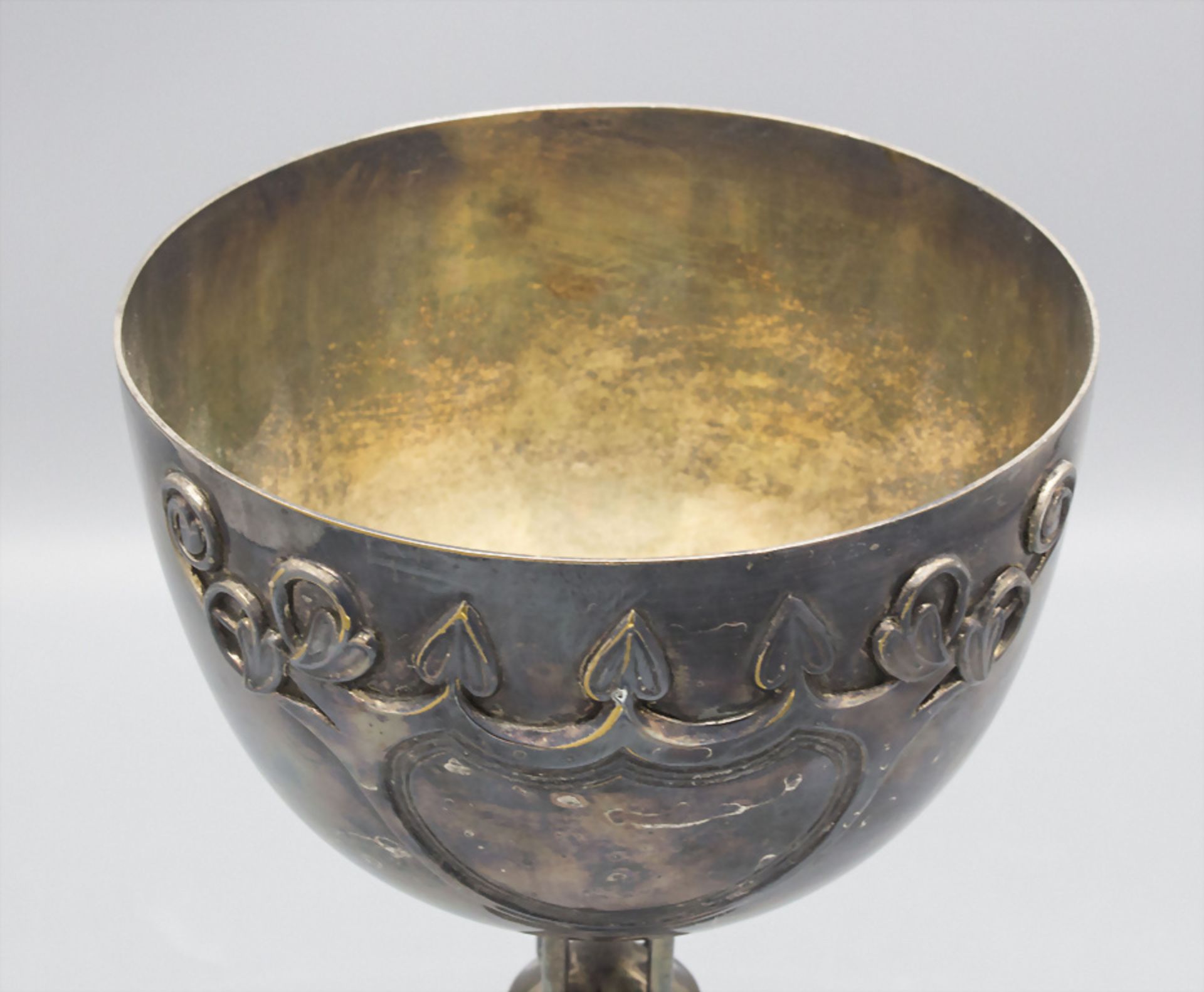 Silberpokal / A silver cup, 20. Jh. - Image 5 of 6