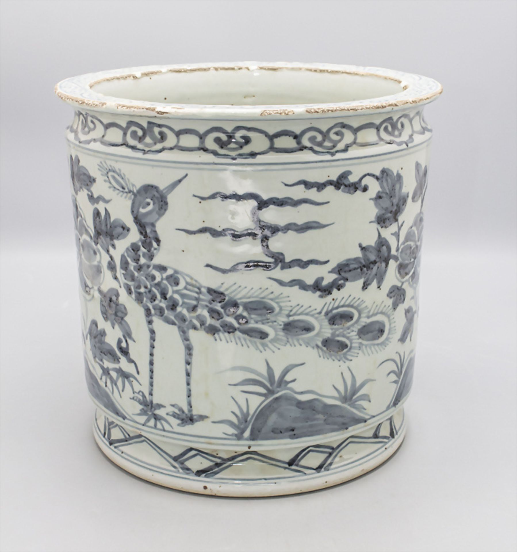 Vase, China, Ming-Dynastie (1368-1644), wohl Yongle Periode 1403-1424 - Bild 3 aus 6