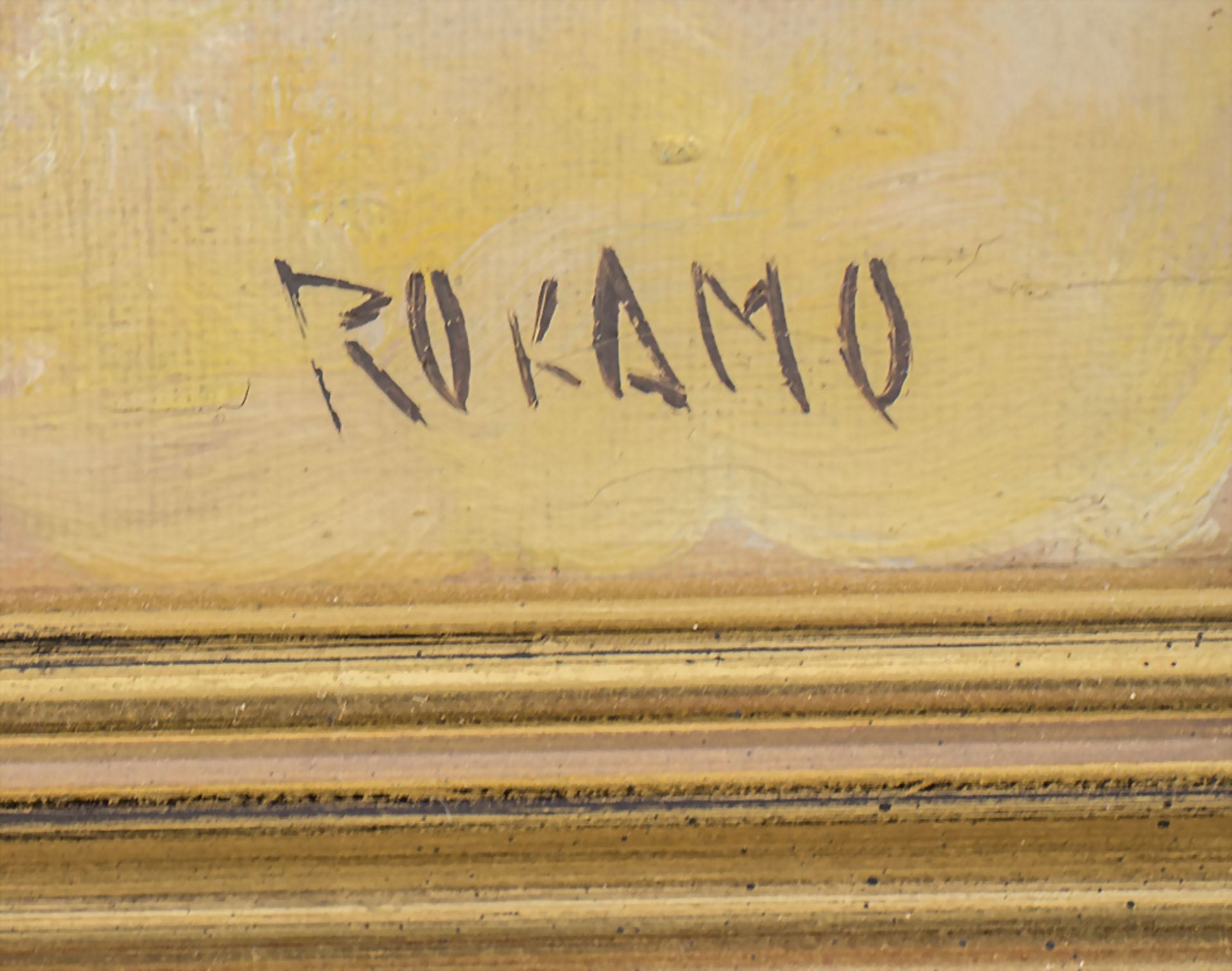 Monogrammist 'Rokamo', 'Auf dem Markt' / 'At the market', Indonesien, 20. Jh. - Bild 3 aus 5