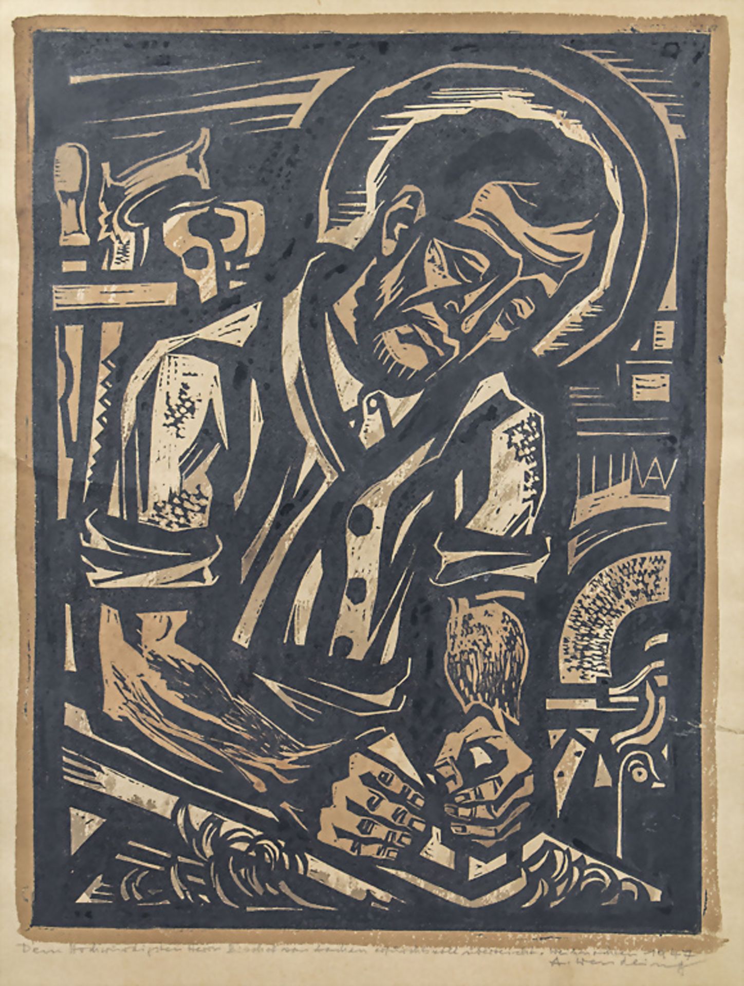 Anton Wendling (1891-1965), 'Hl. Joseph', 1947