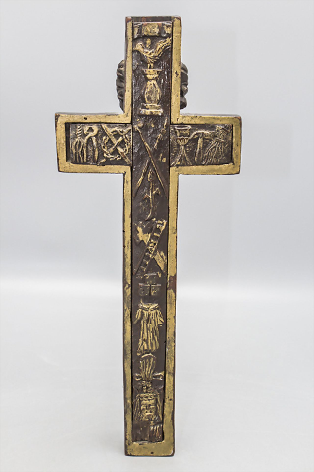 Reliqienkreuz / A reliquiary cross, wohl süddeutsch - Image 3 of 4