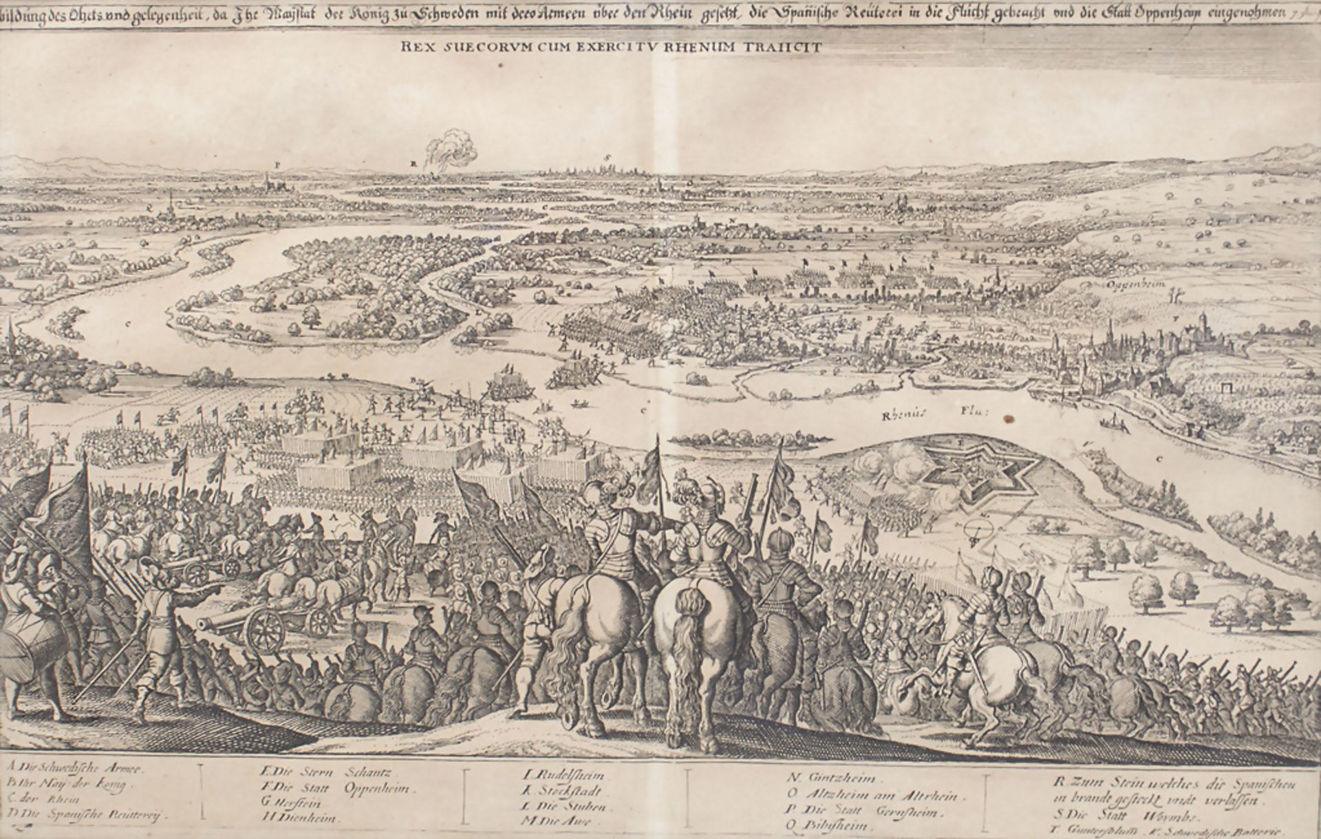 Konvolut 6 historische Karten und Stadtansichten / A collection of 6 historical maps and city ... - Image 5 of 6