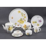 Acht Teile Restservice 'Lotos Indian Summer' / 8 pieces of a tea service 'Lotos Indian ...