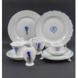 Neun Teile Restservice / 9 pieces of tea service, Nymphenburg, 20. Jh.