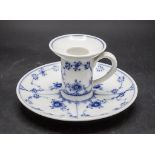 Handleuchter Musselmalet / A candleholder, Royal Copenhagen, 1975-79