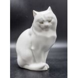 Sitzende Katze / A sitting cat, Herend, 2. Hälfte 20. Jh.