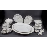 15-teiliges Speiseservice / A 15-piece dining service, Nymphenburg, 20. Jh.