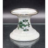 Kerzenhalter 'Reicher Drache' mit Silberrand / A candle holder 'Rich Dragon' with silver rim, ...