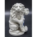 Großer Bayerischer Löwe mit Wappenschild / The Baverian lion with coat of arms, Nymphenburg, ...
