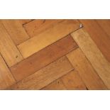 52 square metres of oak parquet flooring
