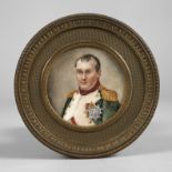 Miniature portrait of Napoleon I.