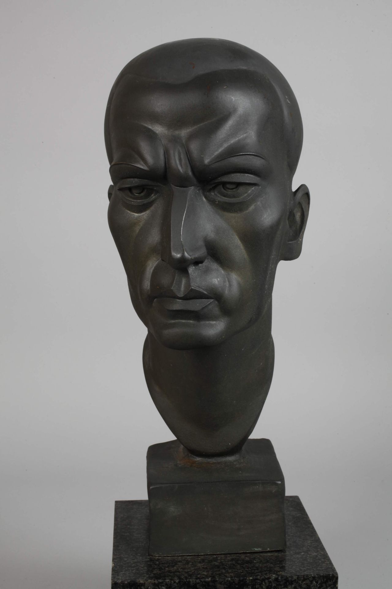 Franz Gelb, bust self-portrait - Image 2 of 6