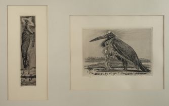 Prof. Richard Müller, Two etchings