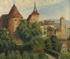 E. Hesse, Vedute von Bautzen