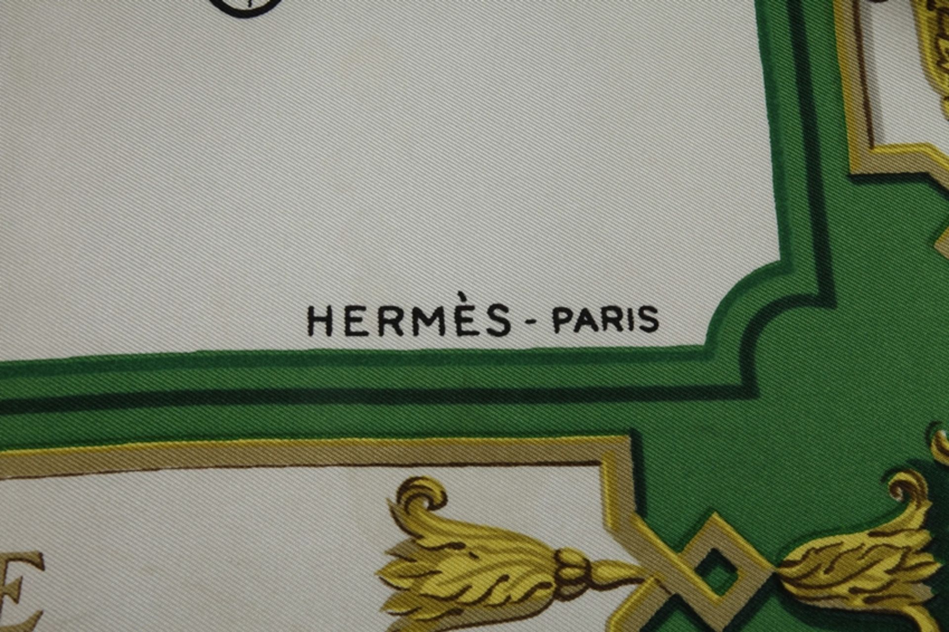 Hermès silk scarf "Le Bois de Boulogne" - Image 3 of 4