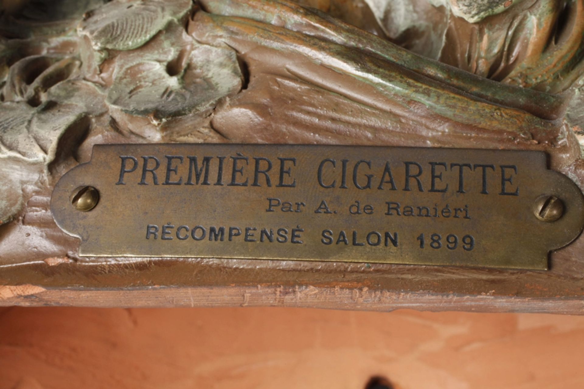 Aristide de Ranieri, "The First Cigarette" - Image 9 of 9