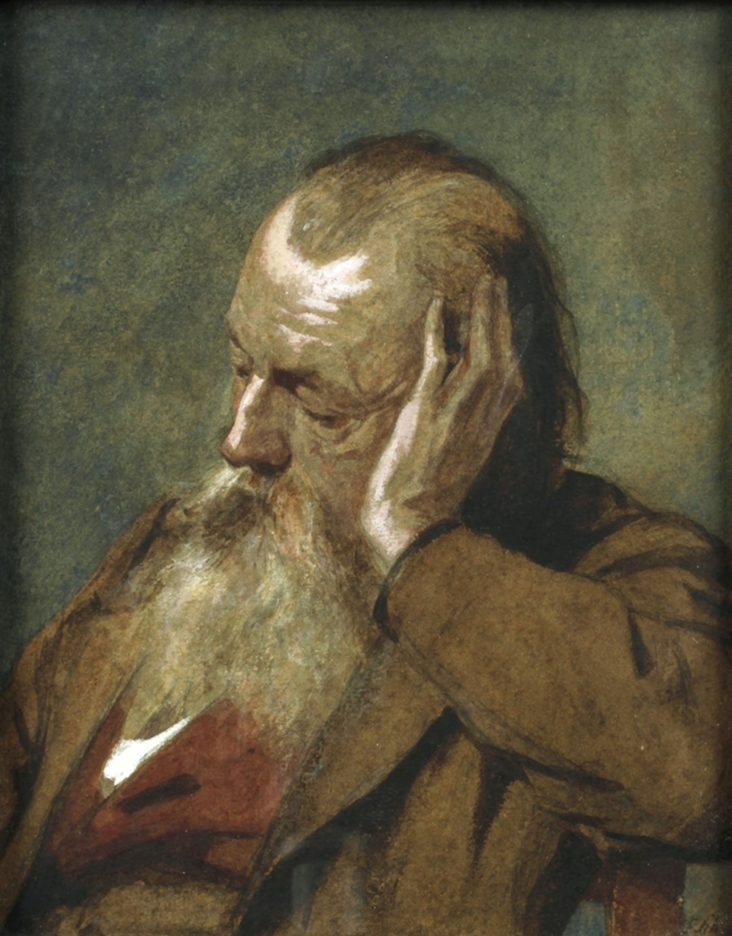 Ferdinand Schauss, Portrait of an elderly gentleman